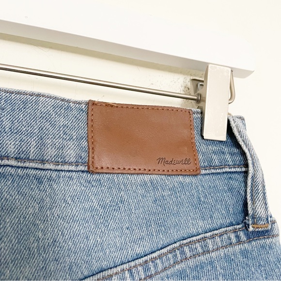 Madewell The Perfect Vintage Straight Leg Jeans Ainsworth Wash Raw Hem Size 26 - Picture 6 of 11